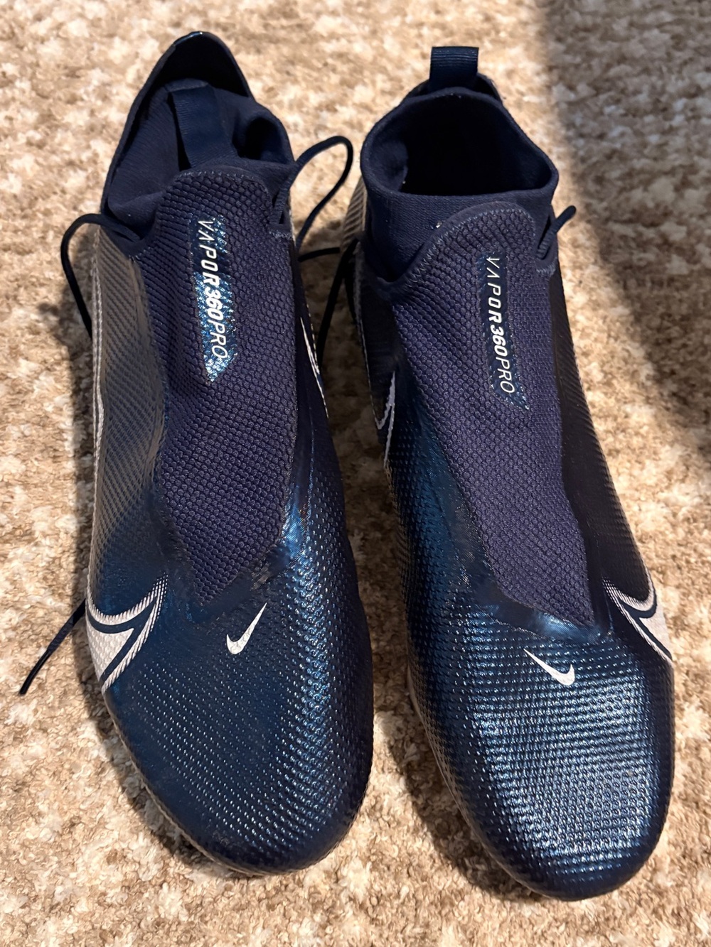 Nike Men's Vapor 360 Pro Soccer Cleats - Navy/White
